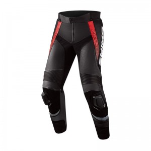 Nahast sõidupüksid Shima STR 2.0 Black-Red