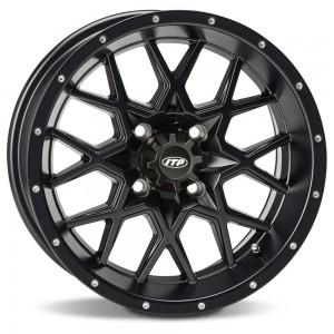 ATV valuvelg 12x7 ITP Hurricane Black