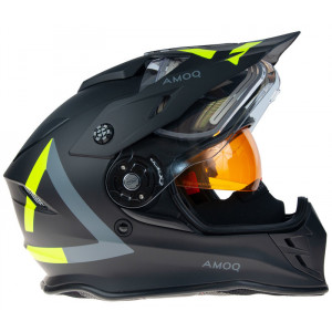 AMOQ Adaptor Dual Sport SOOJENDUSEGA Must/Kollane