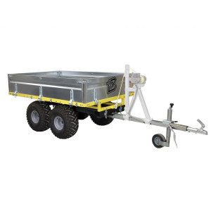 Kaheteljeline haagis IB Flatbed Dump Trailer FD-1200