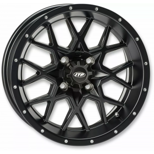 ATV valuvelg 14x7 ITP Hurricane Black